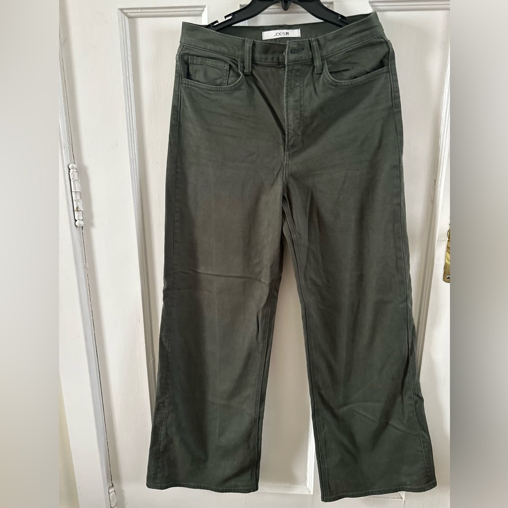 Joe's Jeans Olive Flare & Wide Leg